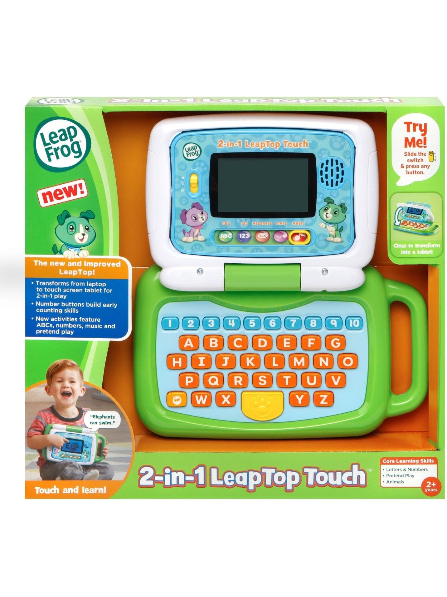 Leapfrog 2-in-1 leaptop touch