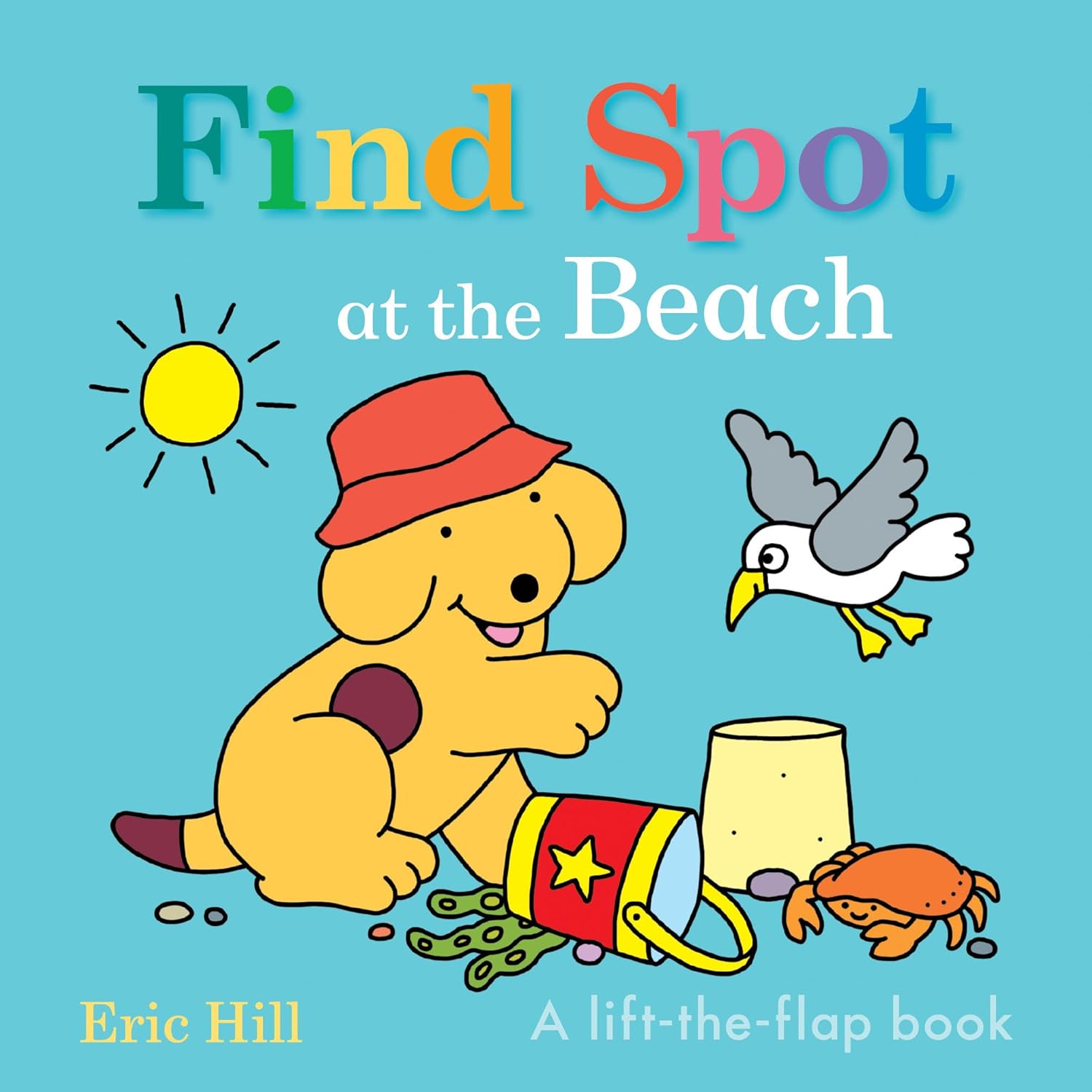 Find Spot at the Beach: A Lift-the-Flap Story - Eric Hill (Hardcover)
