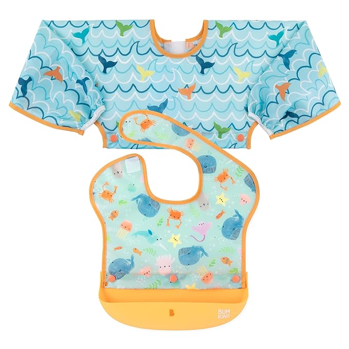 Bumkins Swap Pocket Bibs ( Available in 4 designs)