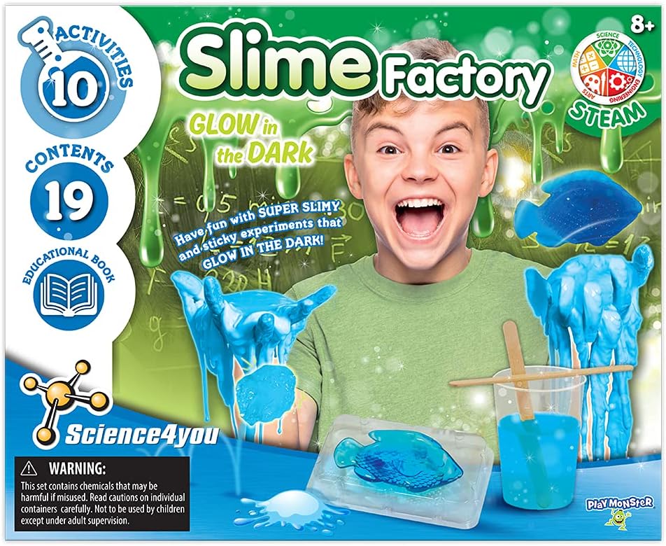 PlayMonster - Slime Factory - Create Glow-in-The-Dark