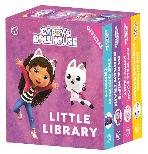 DreamWorks Gabby's Dollhouse Boxset (Little Library), Age 3+