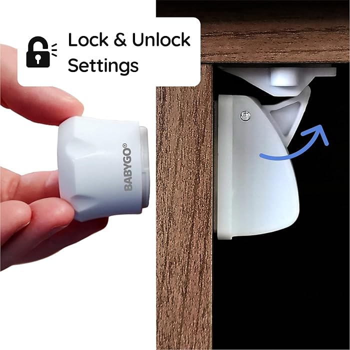 BABYGO Magnetic Safety Locks