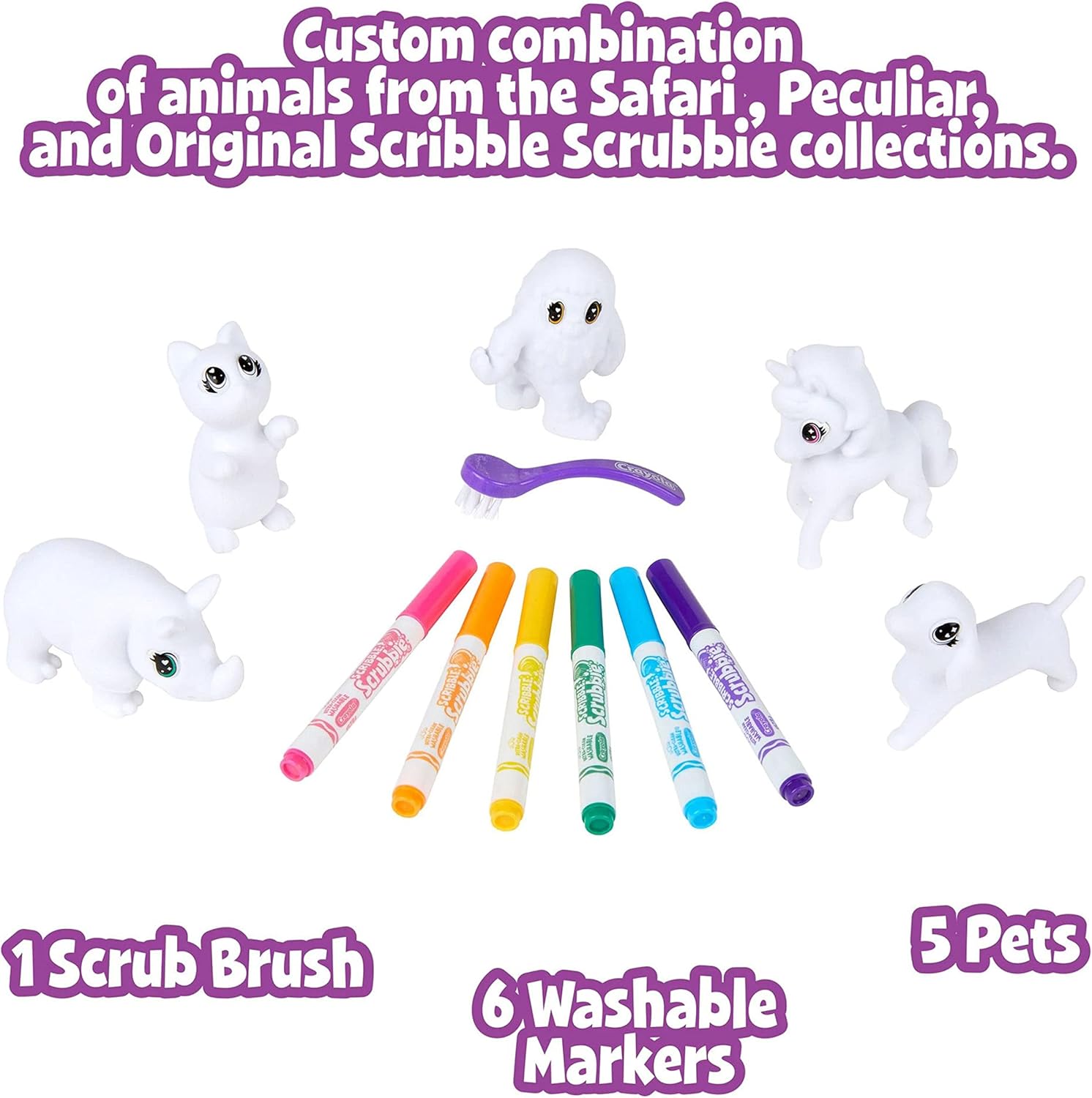 Crayola Scribble Scrubbie Pets Confetti Party Pack