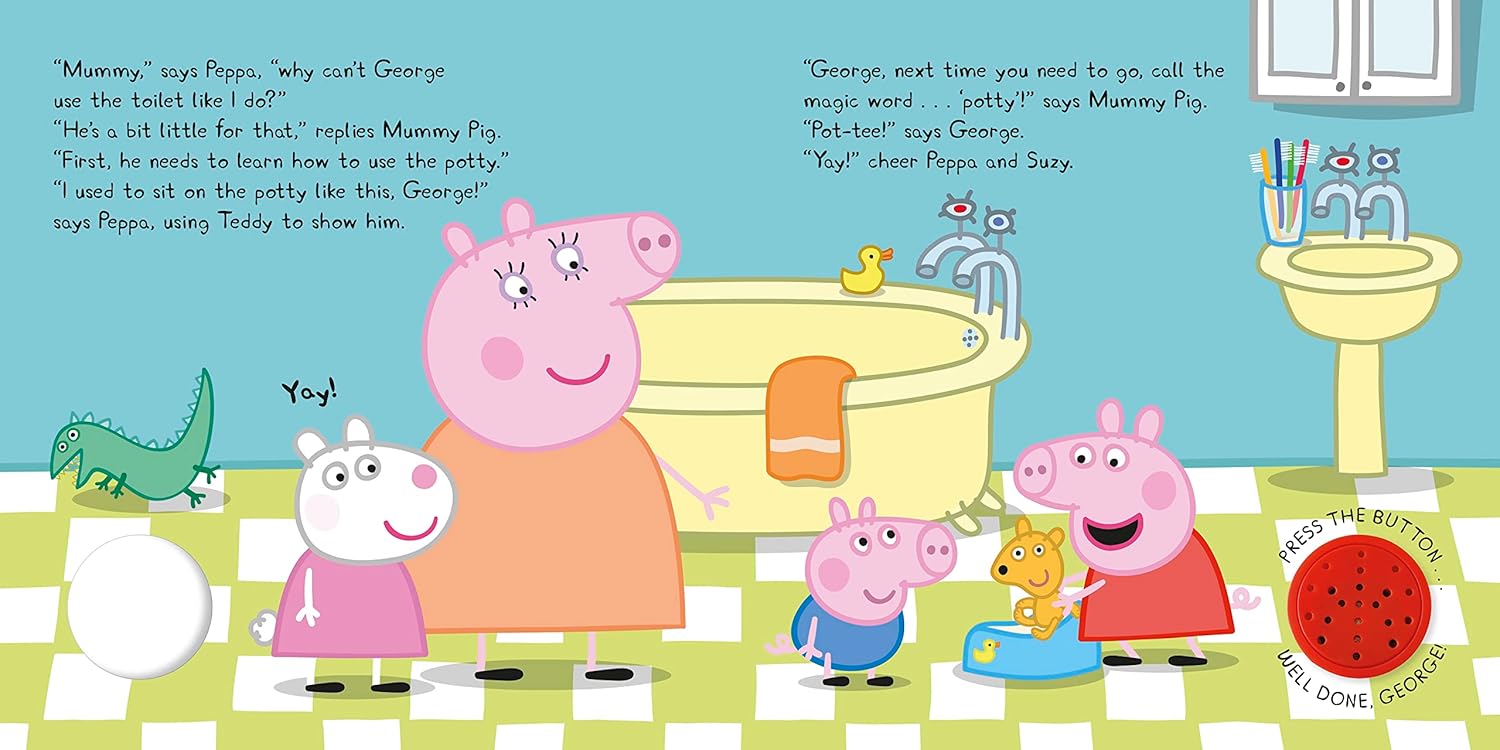 Peppa Pig: George's Potty Book (Hardcover)