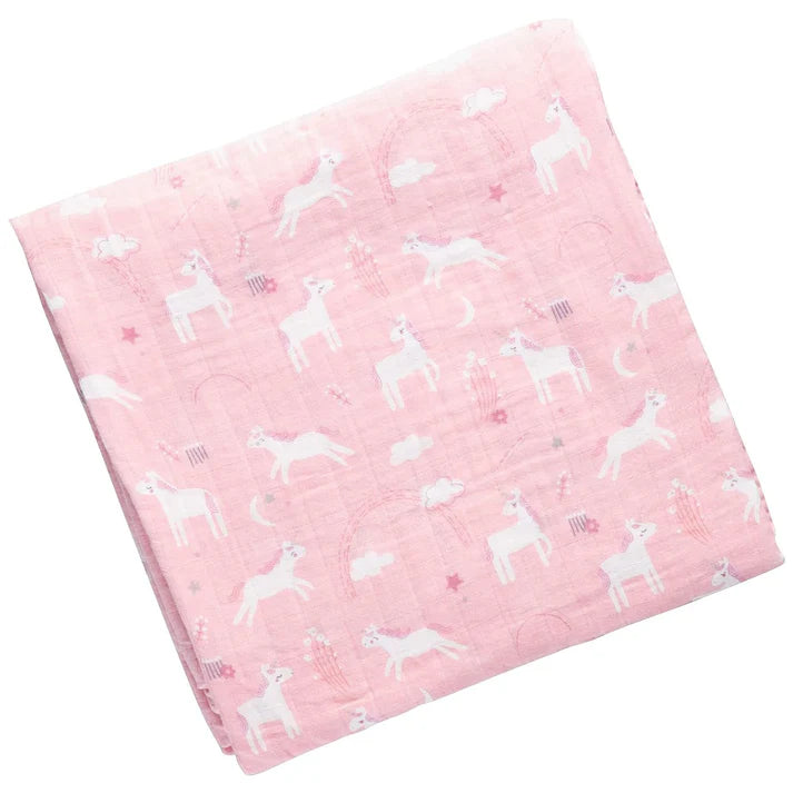 Stephen Joseph Cotton Muslin Swaddles (Available in 3 Designs)