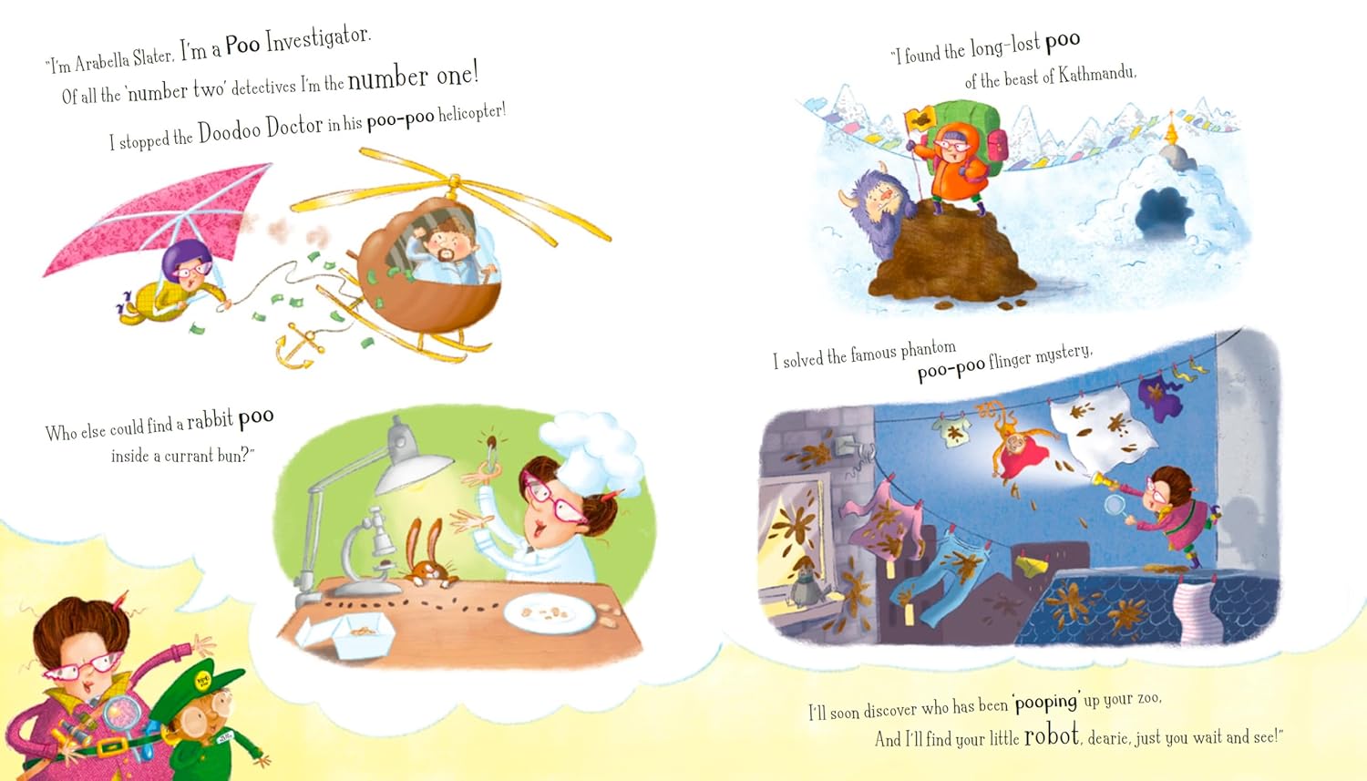 Poo in the Zoo: The Great Poo Mystery - Steve Smallman, Ada Grey (paperback)