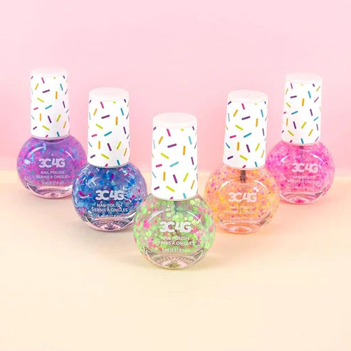 3C4G Confetti Glitter Nail Polish Set