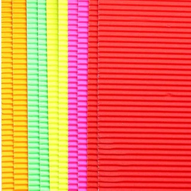 A4 Colourful Corrugated Paper Sheets
