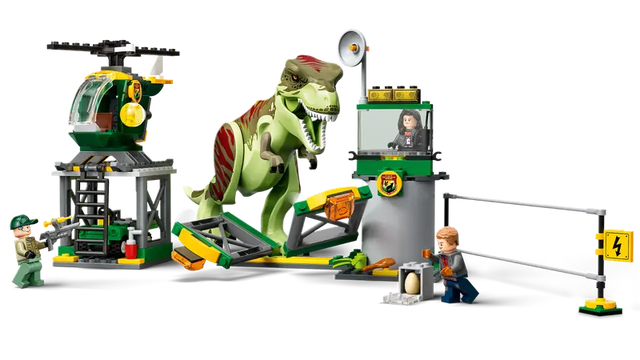 Lego Jurassic World T. rex Dinosaur Breakout