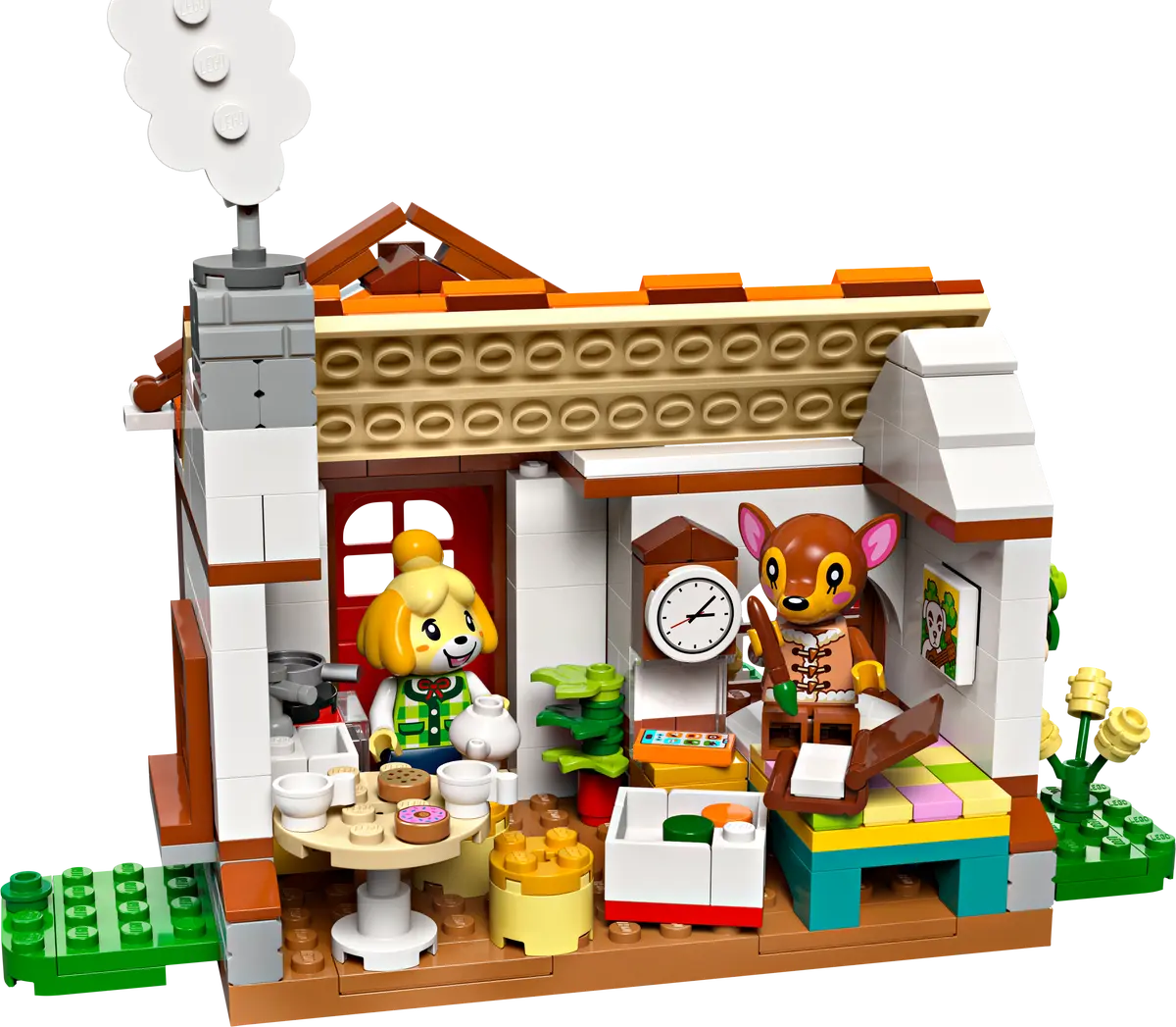 Lego Animal Crossing Isabelle's House Visit