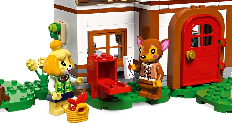 Lego Animal Crossing Isabelle's House Visit