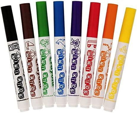 Crayola 8pcs Mini Kids Washable Marker Pens