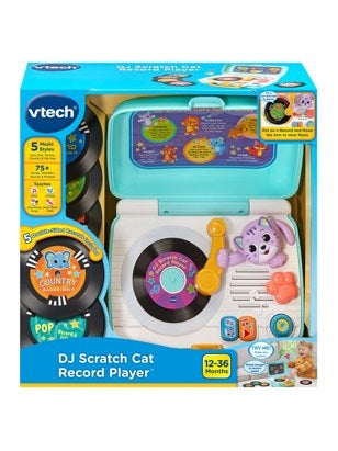 VTech DJ Scratch Cat Record Player