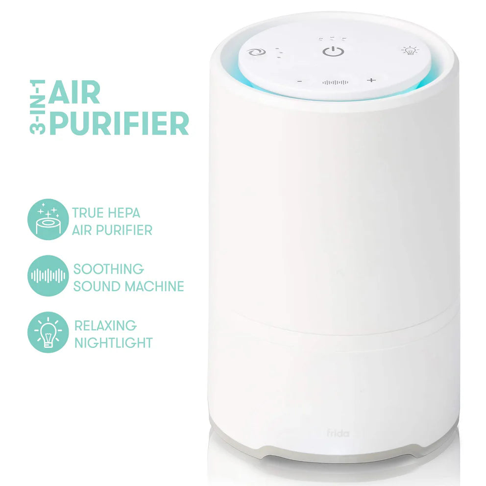 Frida baby 3-in-1 Air Purifier (Sound Machine + Nightlight) - White