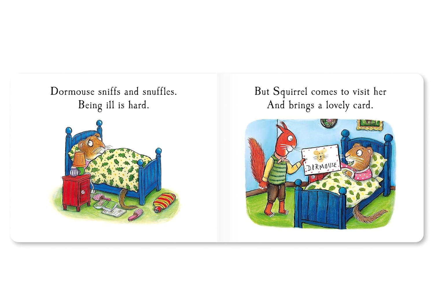 Dormouse Has a Cold: A Lift-the-flap Story - Julia Donaldson an Axel Scheffler (Hardcover)