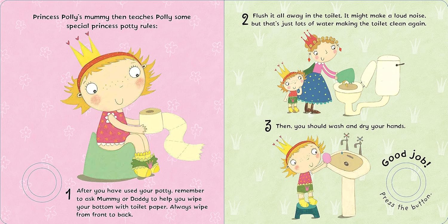 Princess Polly's Potty: A Noisy Sound Book (Hardcover)