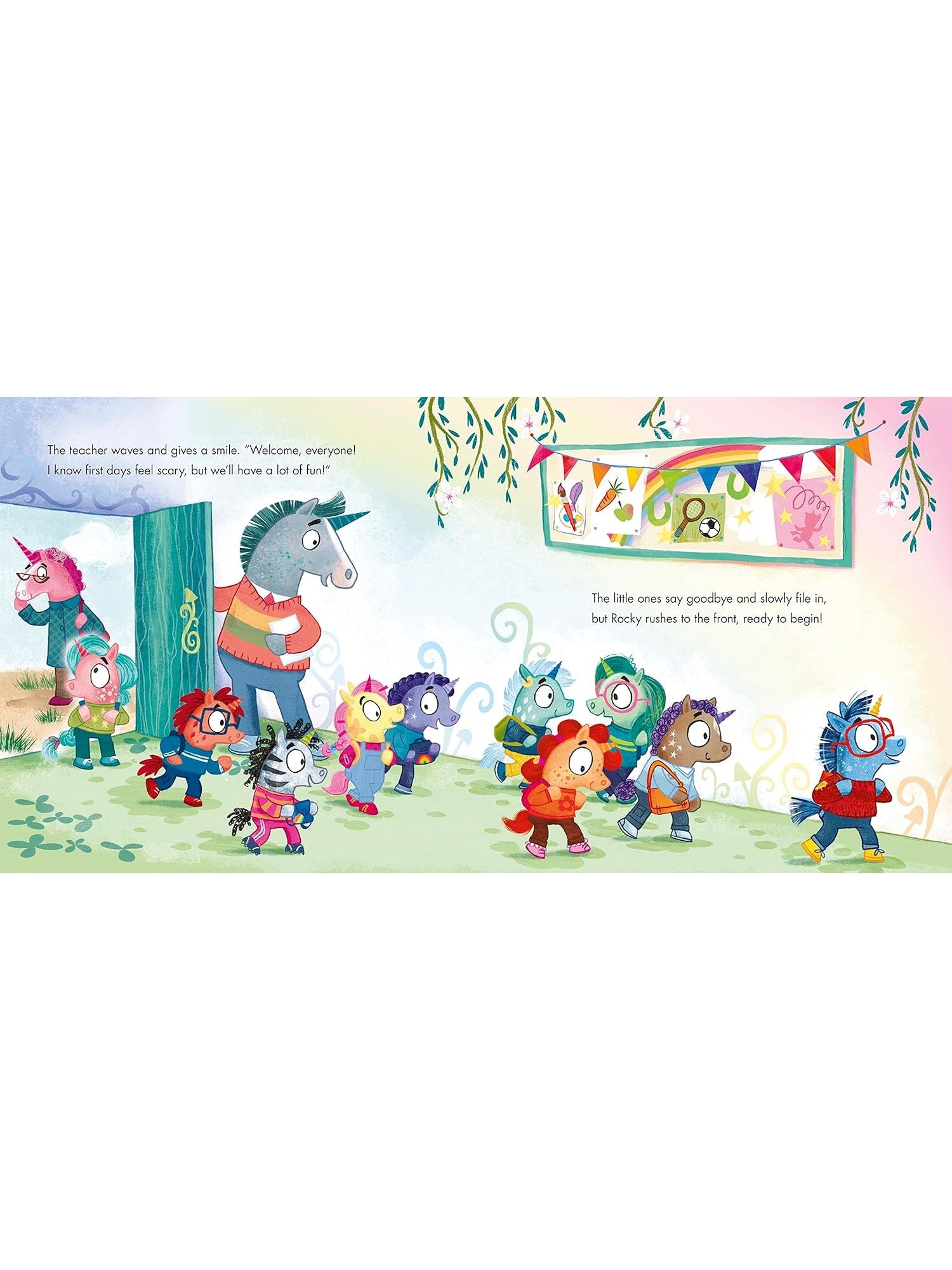 Welcome to Unicorn School: Have a magical first day! - Rose Cobden (Paperback)