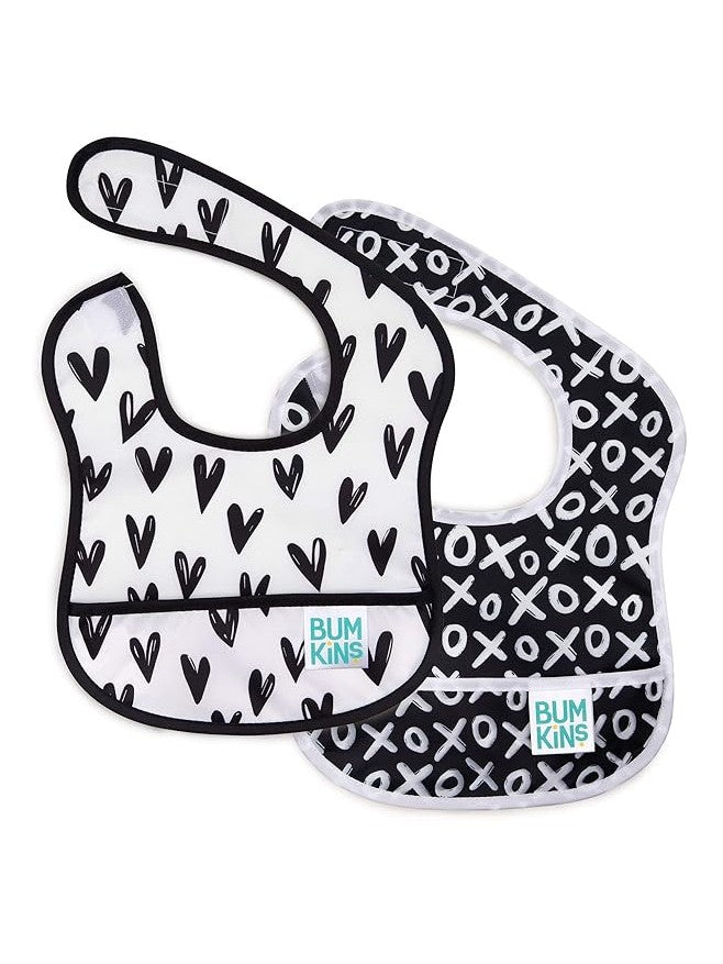 Bumkins Starter Bibs 2 Pack (Available in 7 different designs)