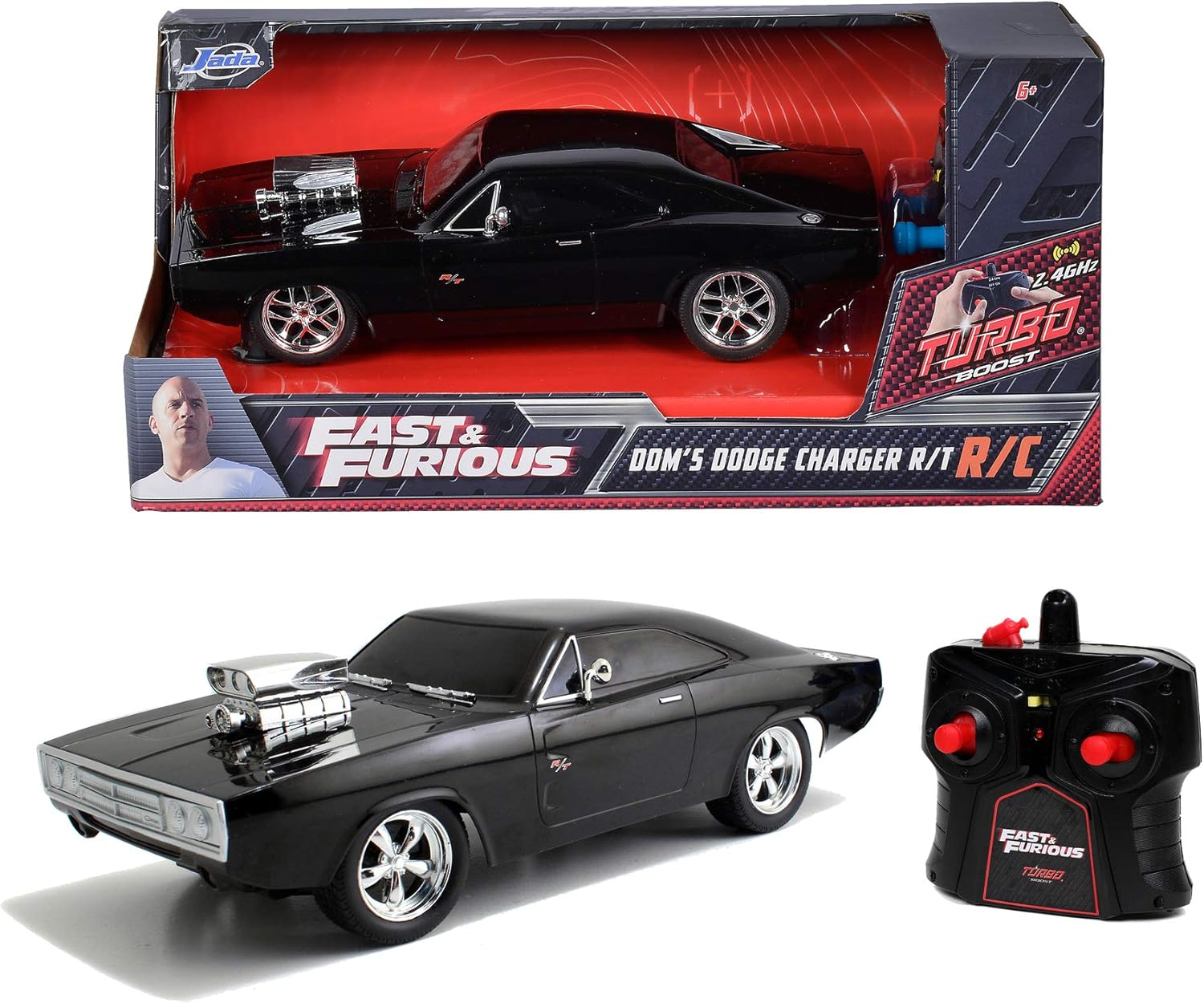 Fast & Furious RC 1970 Dodge Charger 1:24