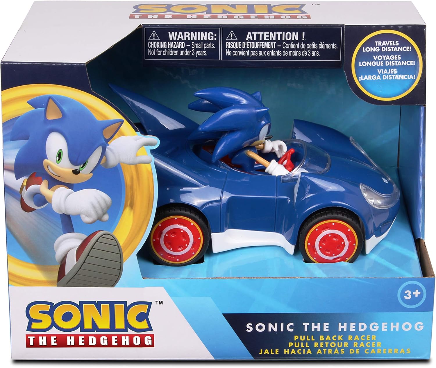 Sonic the Hedgehog Pull Back Racer