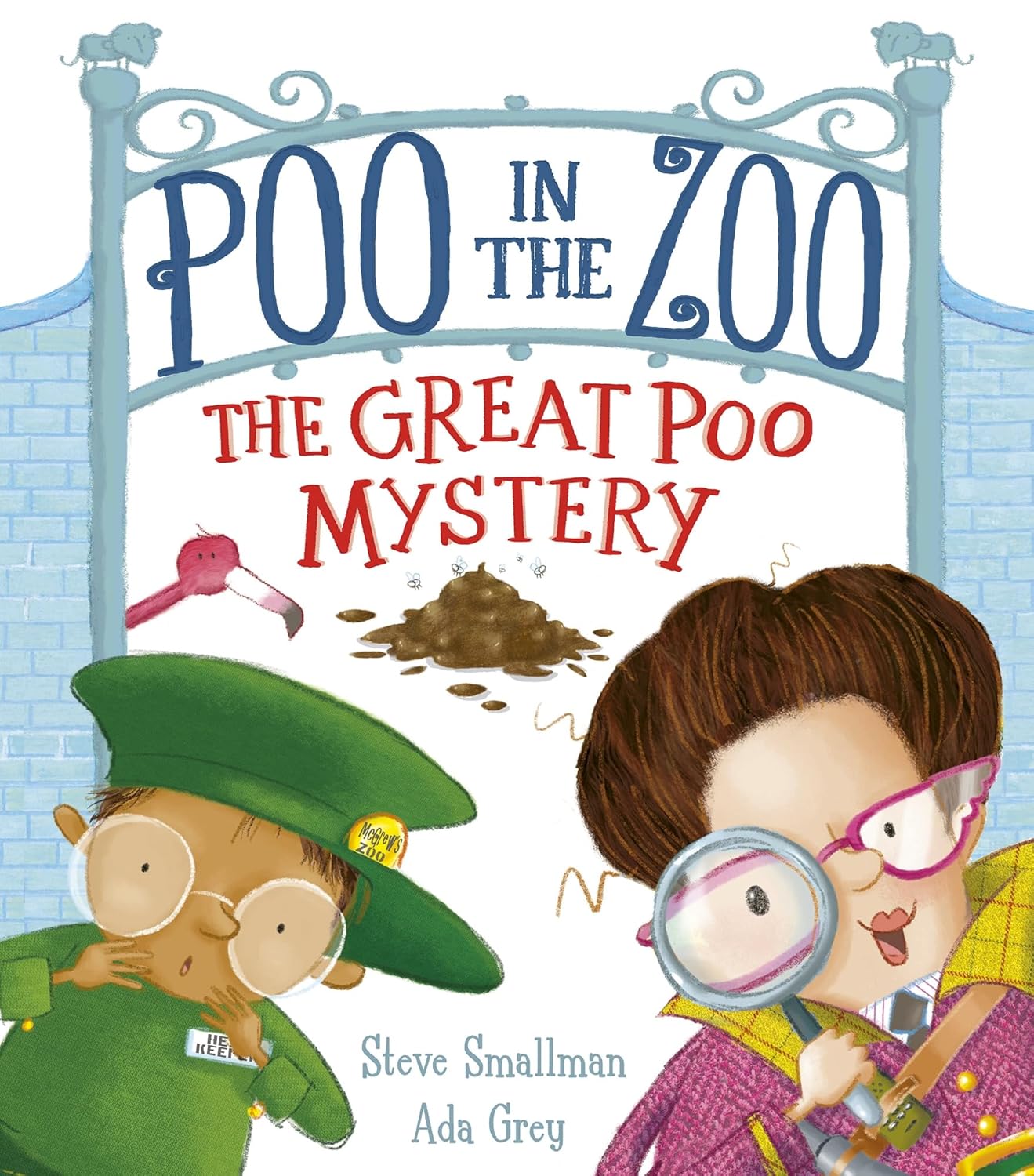 Poo in the Zoo: The Great Poo Mystery - Steve Smallman, Ada Grey (paperback)