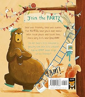 Bear's Big Bottom - Steve Smallman, Emma Yarlett (Paperback)