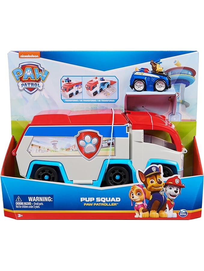 PAW Patrol Pup Squad Paw Patroller Vehicle