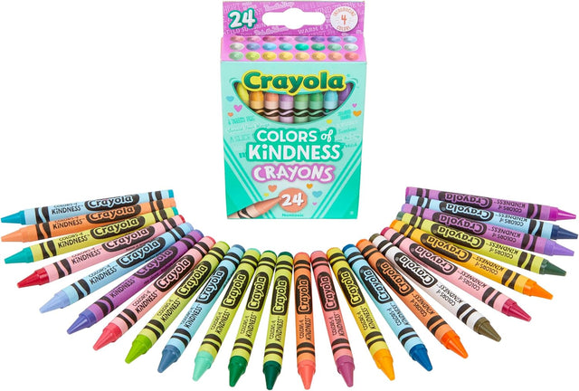 Crayola Colors of Kindness Crayons 24 Counts