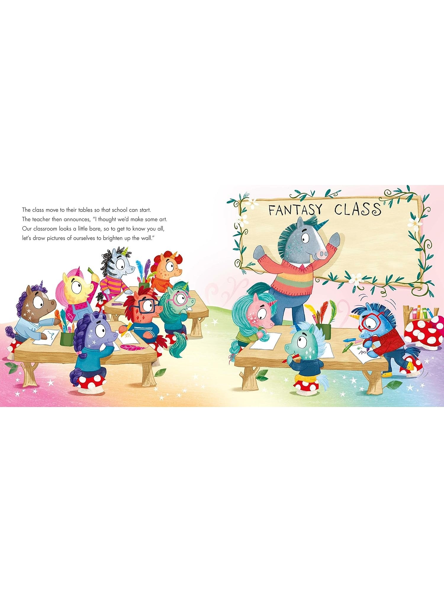 Welcome to Unicorn School: Have a magical first day! - Rose Cobden (Paperback)