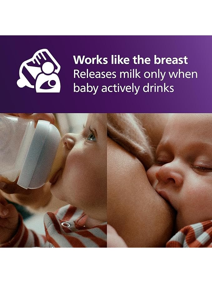 PHILIPS AVENT NAT RESP BABY BOTTLE 125ML