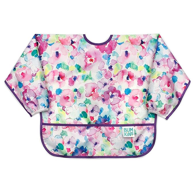 Bumkins Sleeved Bib (Available in 7 different designs)