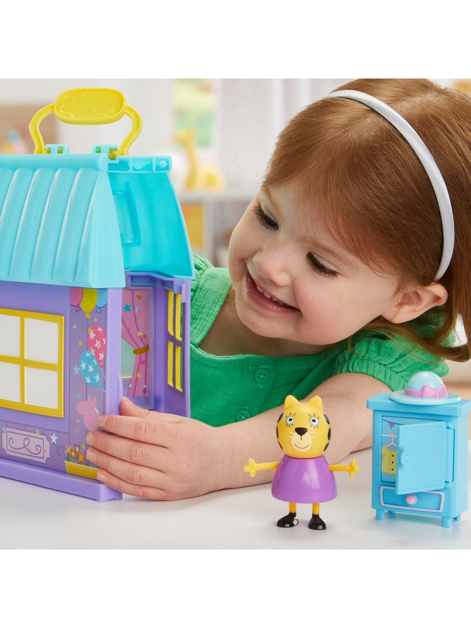 Peppa Pig Peppa’s Dance Party Playset with House
