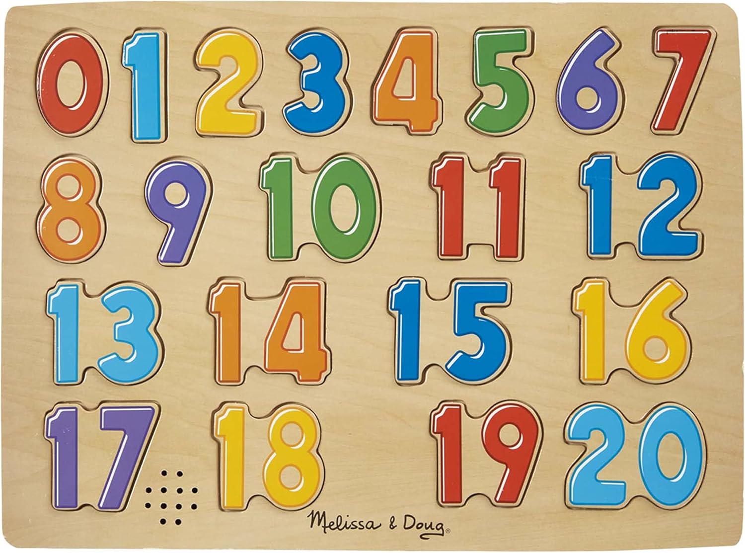 Melissa & Doug Number Sound Puzzle