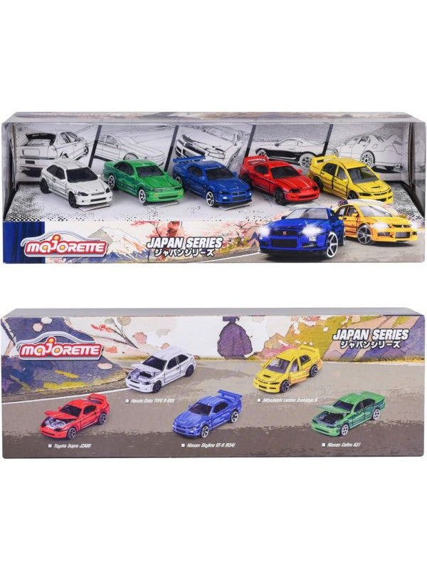 Majorette Japan Series 5 Pieces Giftpack