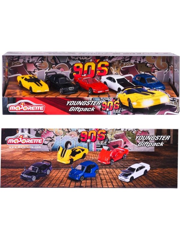Majorette Youngster 90's 5 Pieces Giftpack