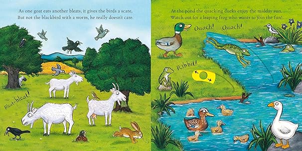 On the Farm: A Push, Pull, Slide Book - Campbell Books (Hardcover)