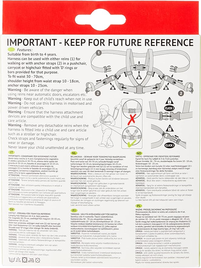 Clippasafe Harness & Reins