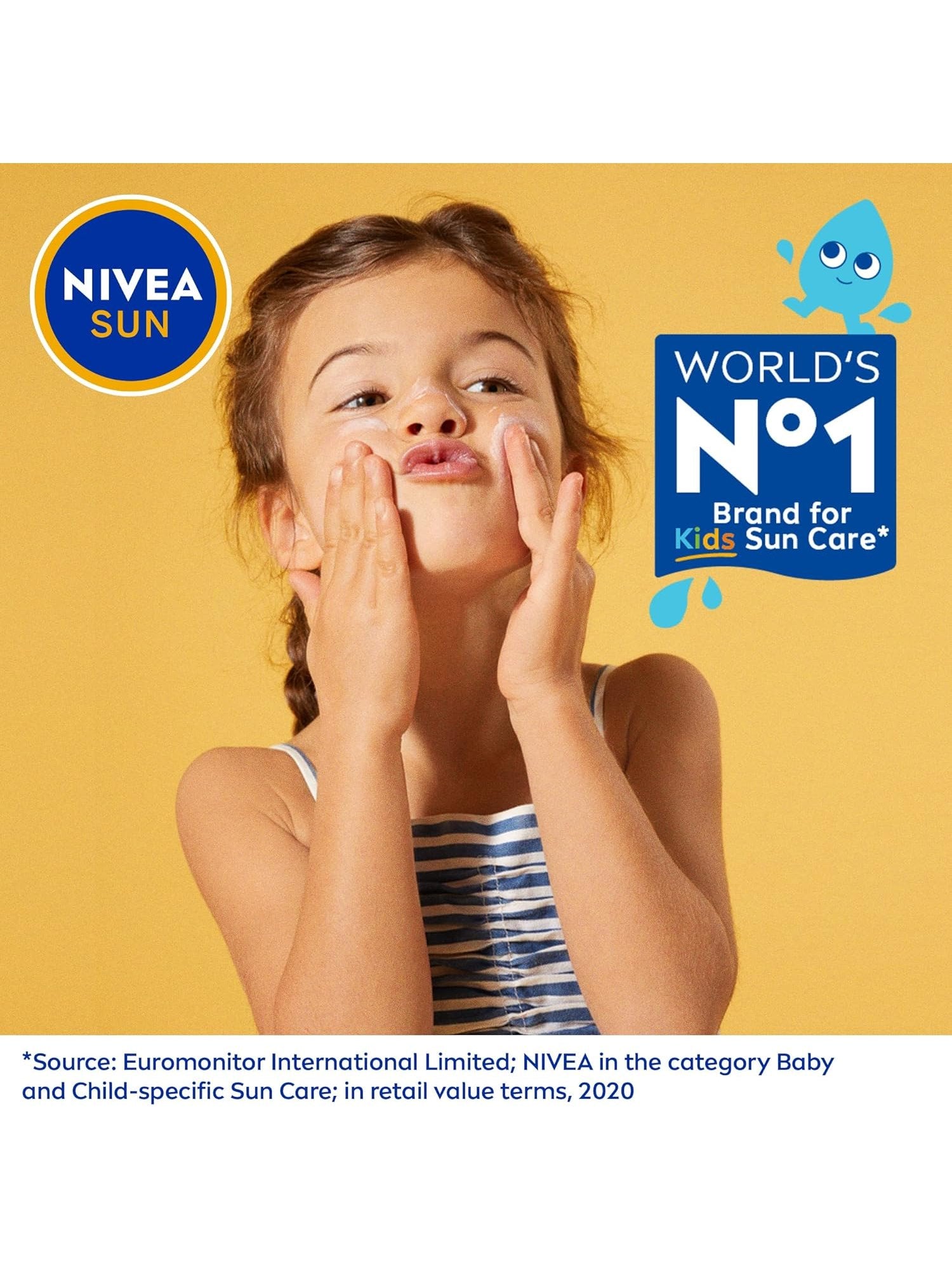 NIVEA SUN Kids Protect & Care Sun Cream Lotion SPF 50+ - 200ml