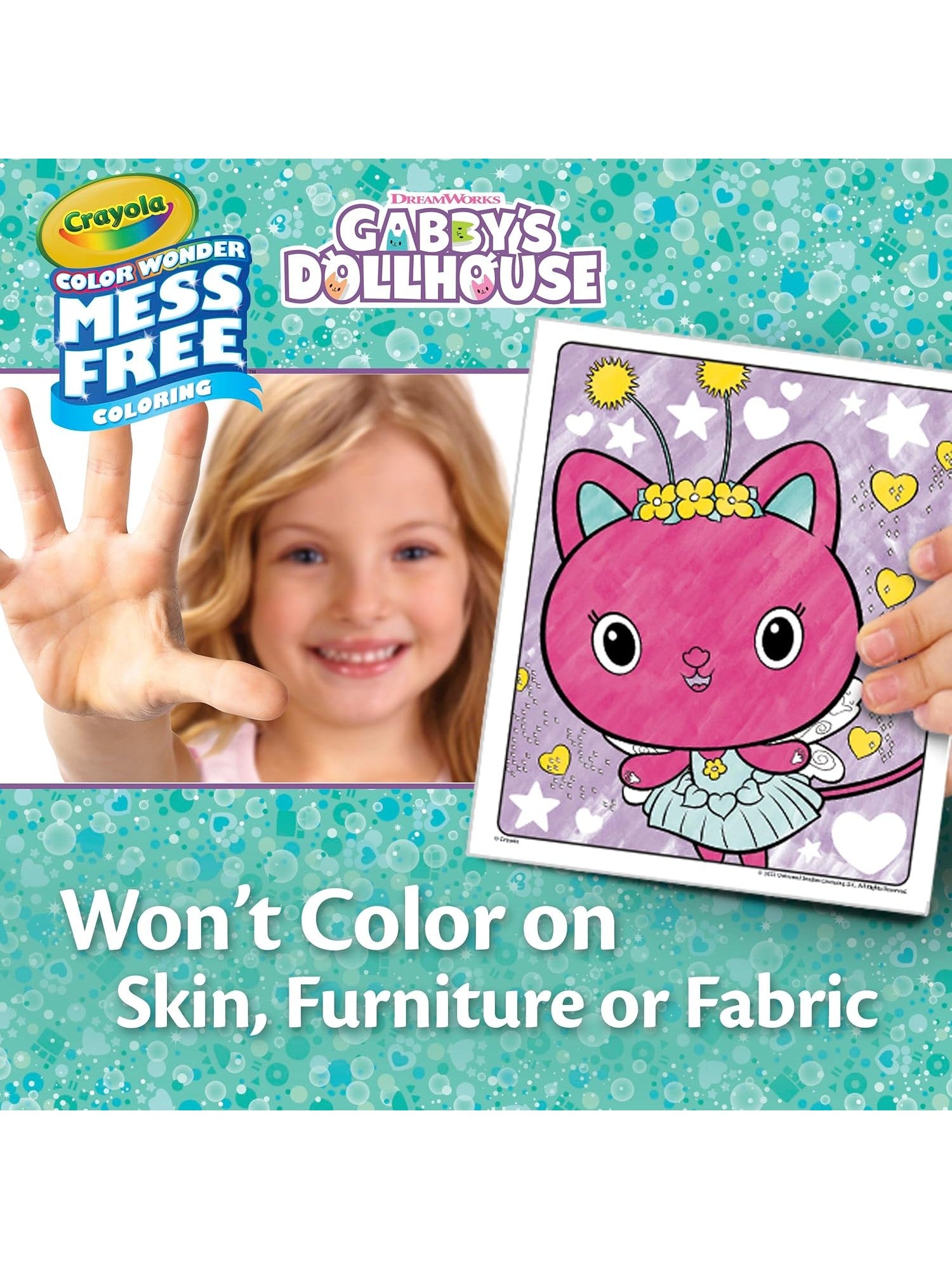 Crayola Color Wonder-Gabby's Dollhouse Mess-Free Colouring Book