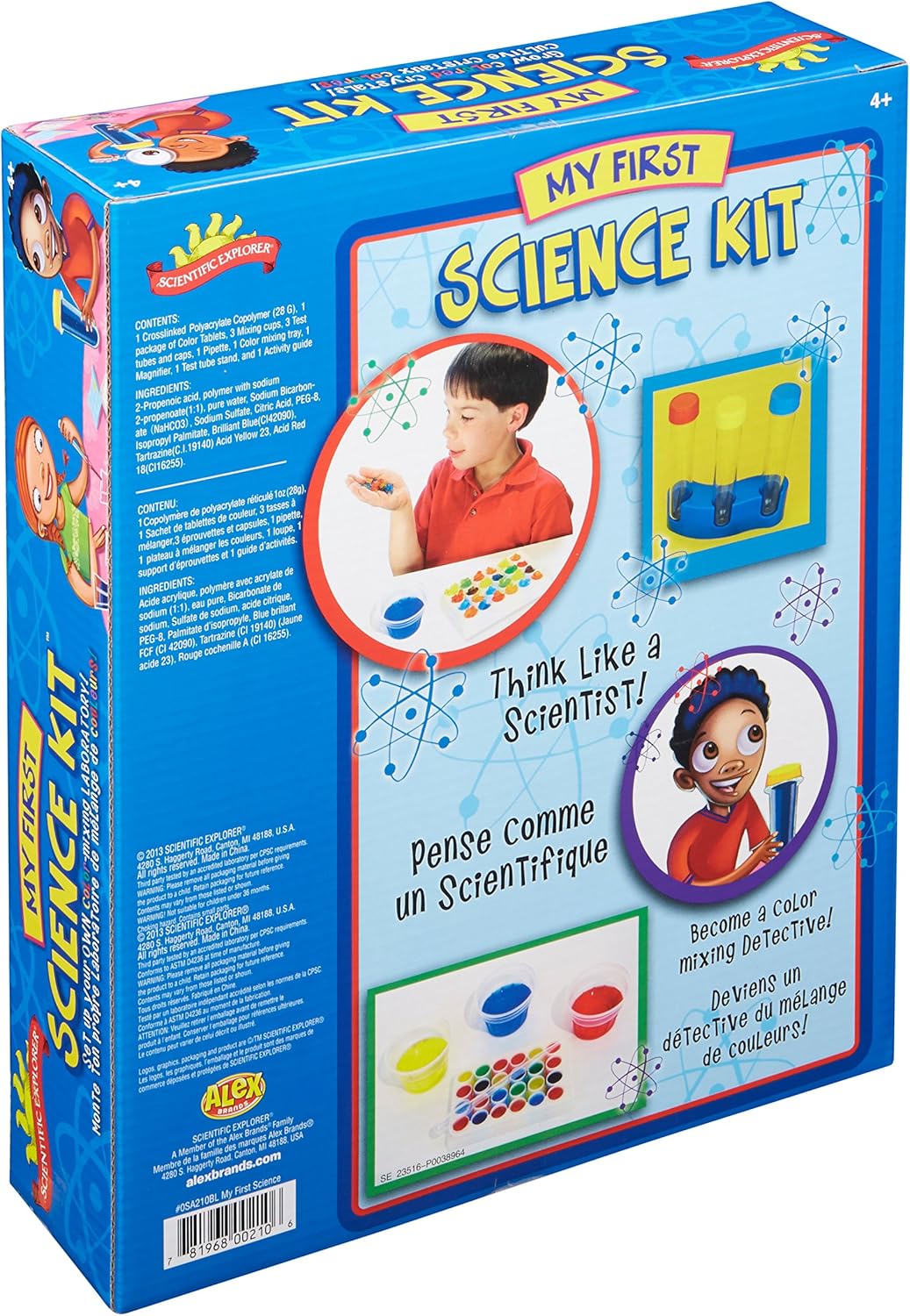 Scientific Explorer My First Science Kids Science Experiment Kit 4+