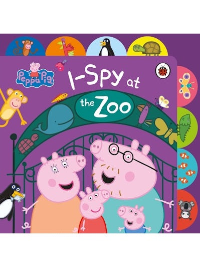 Peppa Pig: I Spy at the Zoo (Hardcover)