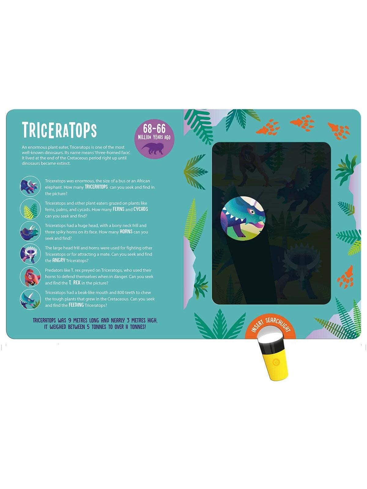 Dinosaurs (Seek & Find - Searchlight Books)- Kit Elliot, Amanda Shufflebotham (Hardcover)