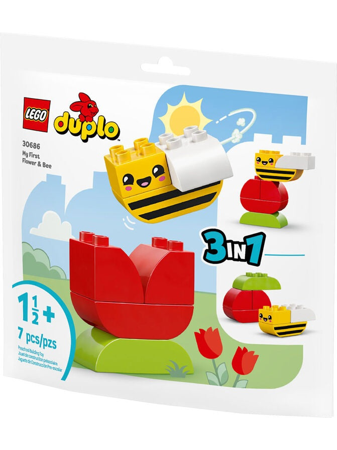 LEGO Duplo 3-in-1 My First Flower & Bee 30686 - 7 Parts
