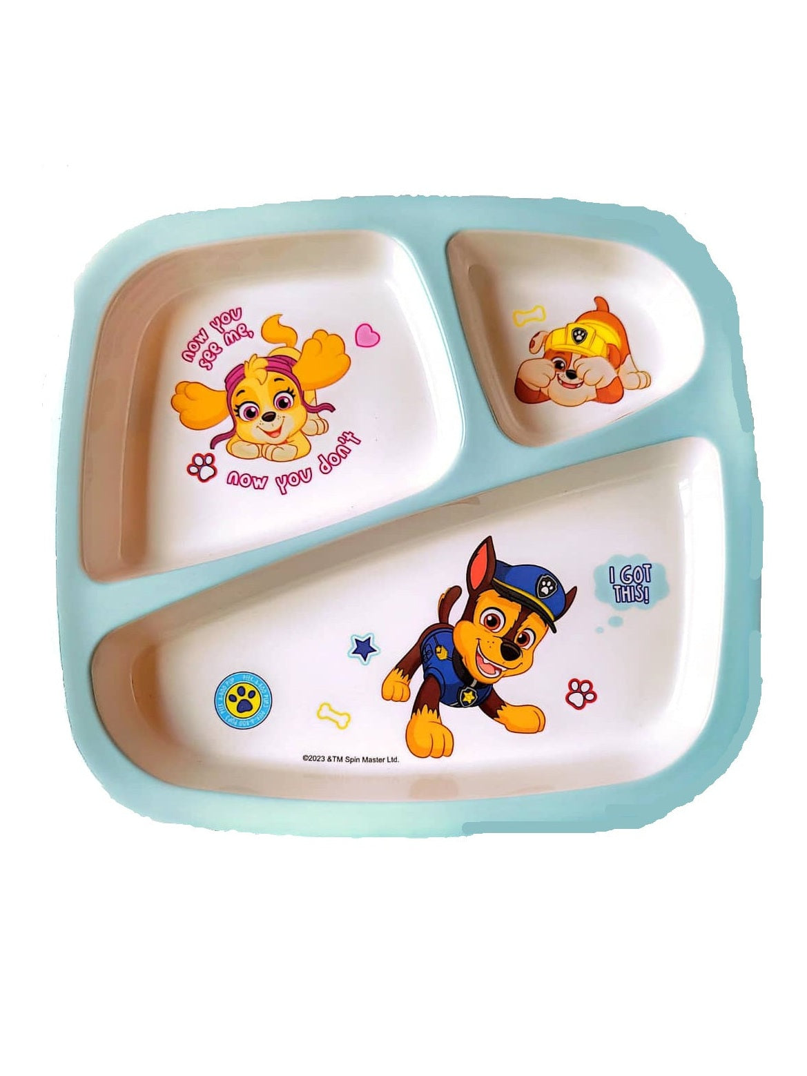 Paw Patrol rectangular Dinner plate