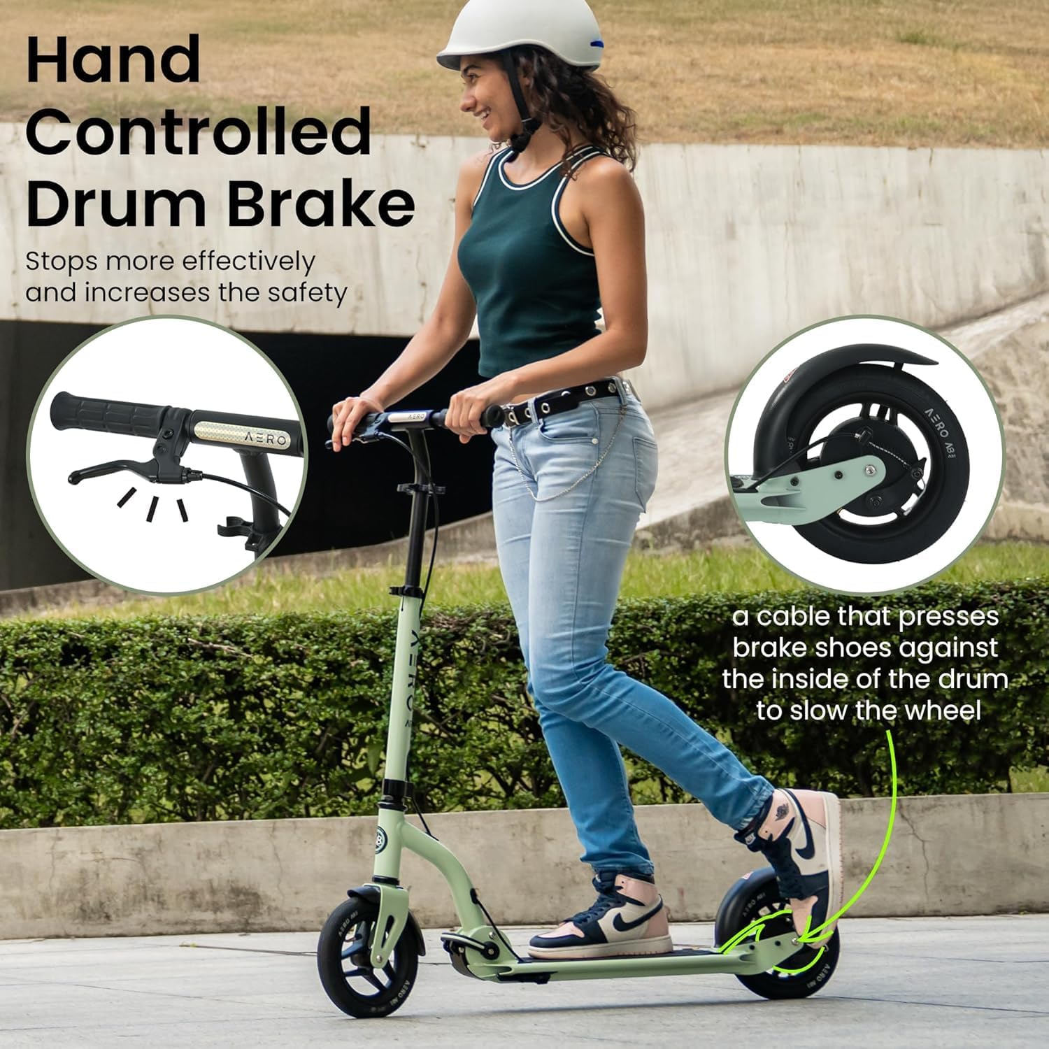 Aero A8 Scooter for Kids-10years +