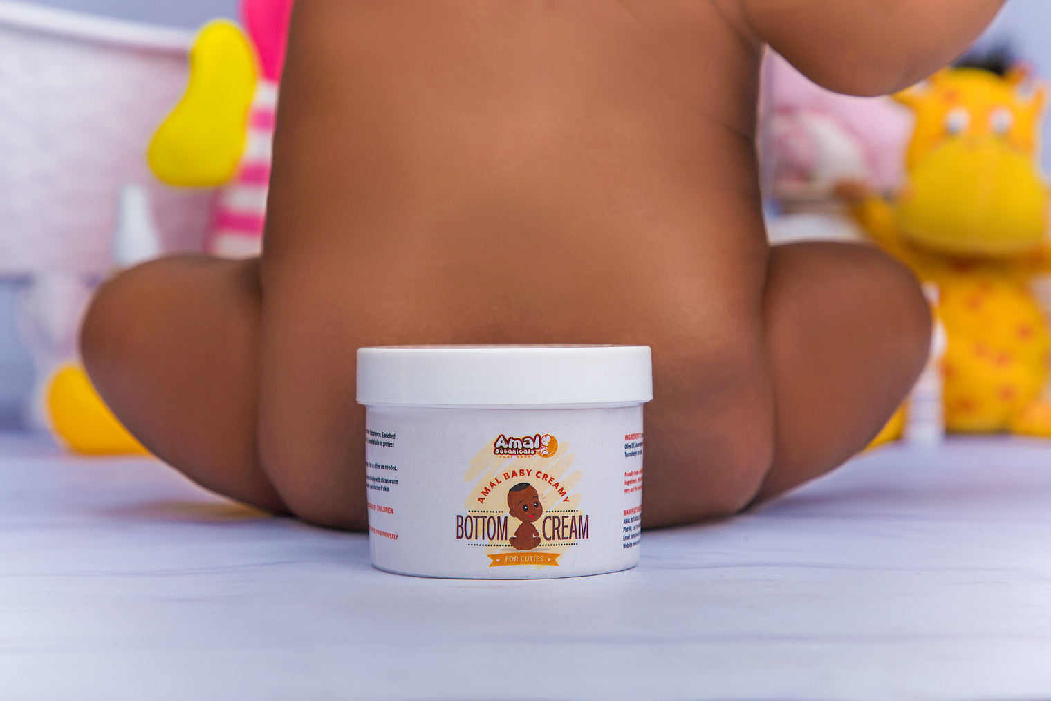 Amal Botanicals Baby Bottom Cream/Diaper Rash Cream - 200g