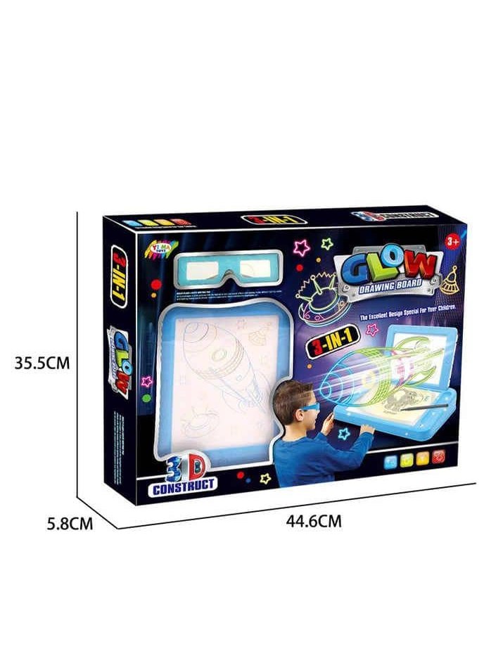 3D Glow Drawing Board
