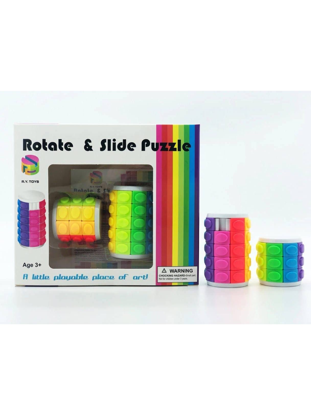 Mini Bold Rotate and Slide Puzzle