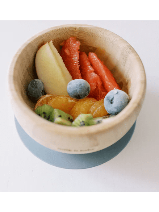 Bamboo Suction Baby Bowl and Spoon