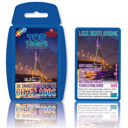 Top Trumps - Things to Do and See in Lagos Card Games